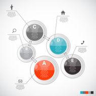 Infographic Templates for Business Vector Illustration N2129