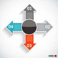 Infographic Templates for Business Vector Illustration N2138
