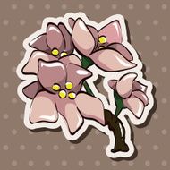 flower theme elements vector eps N206