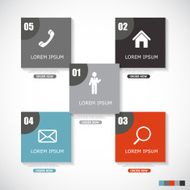 Infographic Templates for Business Vector Illustration N2151
