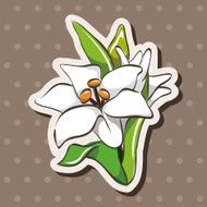 flower theme elements vector eps N213