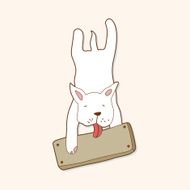 pet dog theme elements vector eps N32