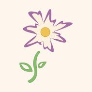 flower theme elements vector eps N216