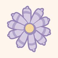 flower theme elements vector eps N219