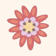 flower theme elements vector eps N220