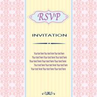 card wedding vintage N2