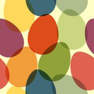 Easter eggs seamless pattern N3