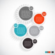 Infographic Templates for Business Vector Illustration N2205
