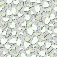 seamless ficus leaves pattern background
