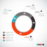Infographic Templates for Business Vector Illustration N2209