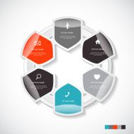 Infographic Templates for Business Vector Illustration N2228