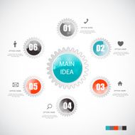 Infographic Templates for Business Vector Illustration N2234