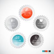 Infographic Templates for Business Vector Illustration N2235