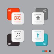 Infographic Templates for Business Vector Illustration N2245