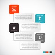 Infographic Templates for Business Vector Illustration N2250