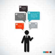 Infographic Templates for Business Vector Illustration N2254