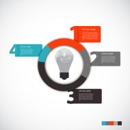 Infographic Templates for Business Vector Illustration N2255