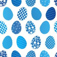 seamless pattern with easter eggs N25