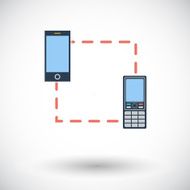 Phone sync single icon N3