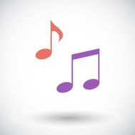 Note flat icon