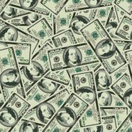 Money seamless background texture pattern dollar banknotes