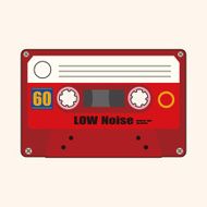 Audiotape theme elements vector eps N219