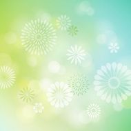 Defocused Flower Background