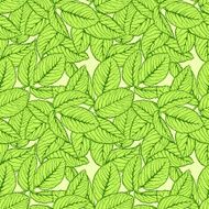 Seamless pattern with leafs N36