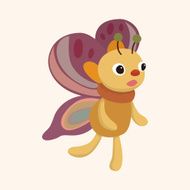 butterfly theme elements vector eps N29