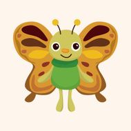 butterfly theme elements vector eps N31