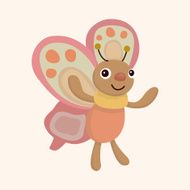 butterfly theme elements vector eps N36