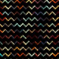 Blur chevron pattern on black background