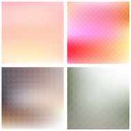 Soft patterned backgrounds