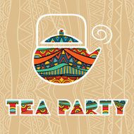 Tea party poster N2