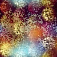 Abstract grunge pattern on blur background