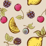 Fruit seamless pattern N5