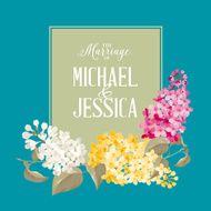 Marriage invitation card N5