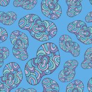 Cartoon Seamless cloud pattern