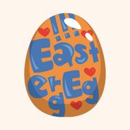 easter egg theme elements background eps10 N80