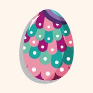 easter egg theme elements background eps10 N82
