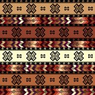 Geometric tribal pattern in aztecs style