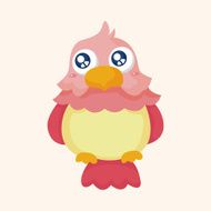 bird cartoon theme elements N66