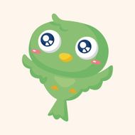 bird cartoon theme elements N69