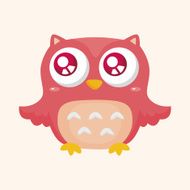 bird cartoon theme elements N73