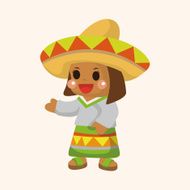 Mexican theme elements N87