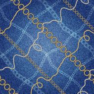 Texture of denim fabric N11