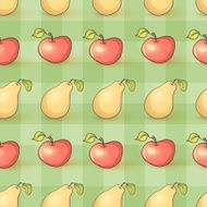 Seamless fruit background N7