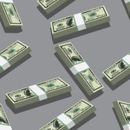 pattern dollars seamless