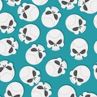 Skull seamless pattern N5