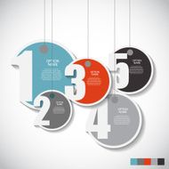 Infographic Templates for Business Vector Illustration N2300
